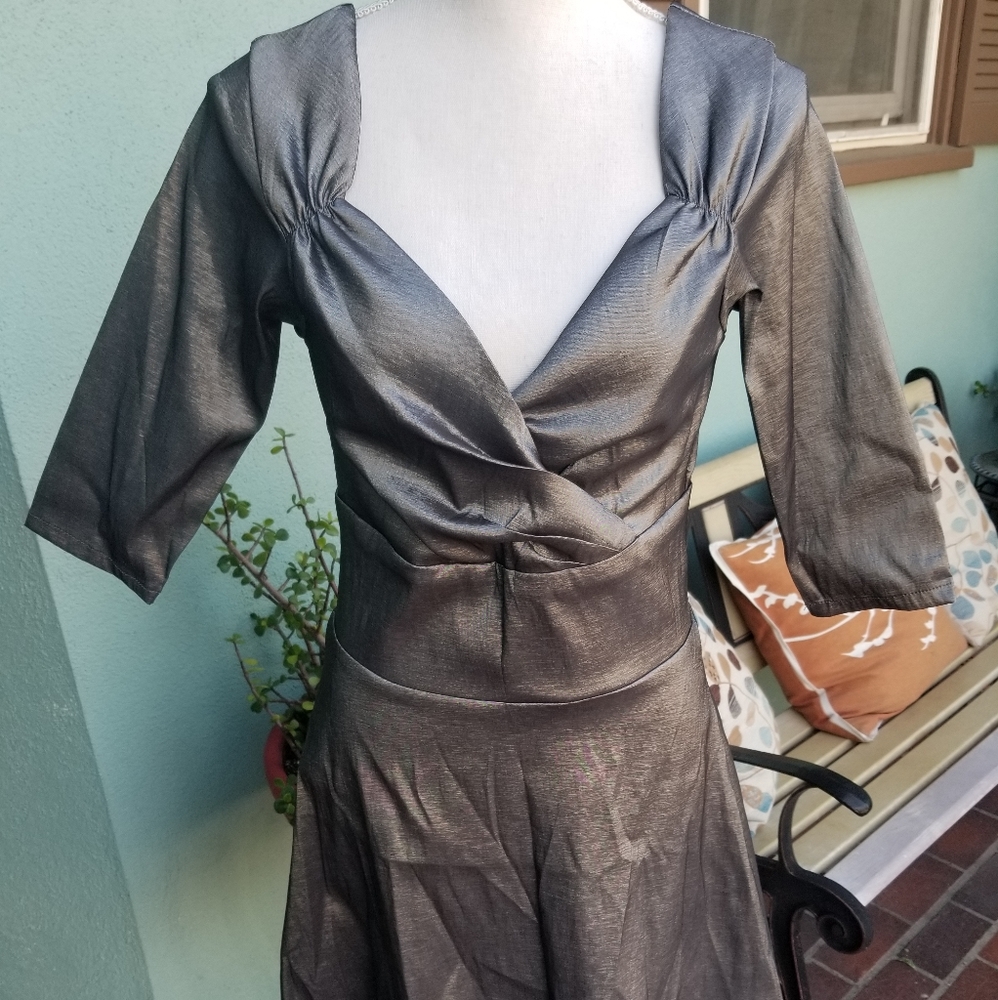 50s inspired Hollywood dress